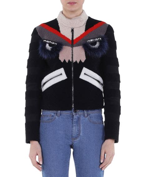 fendi bug eyes jacket|onu fendi diamante bug eyes.